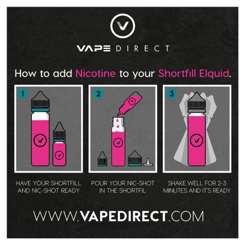 HOW TO ADD A 10ml NICOTINE SHOT TO A 50ml SHORTFILL E LIQUID AT VAPEDIRECT MILTON KEYNES BUCKINGHAM NORTHAMPTON BEDFORD 1 4a193cd6 27dc 4aa3 837a f2bf7bc4f2be