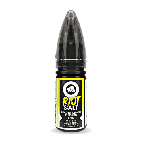 Loaded Lemon Custard 10ml Riot Salt by Riot Squad Eliquids | Vape Direct