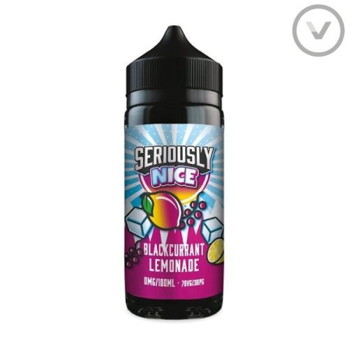 Seriously Nice - Blackcurrant Lemonade 100ml - Vape Direct