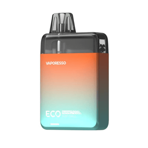 sunset orange vaporesso nano kit vape direct eco